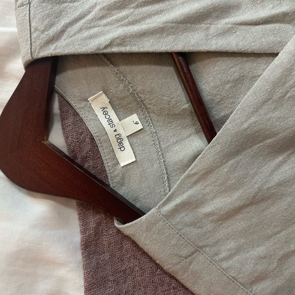 100% linen romper (in grey) - Picture 5 of 7